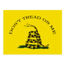 Don't Tread On Me Postcard