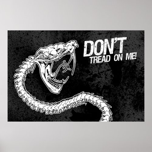 Don't! (Tread on Me) print