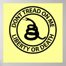 Don't Tread on Me Poster