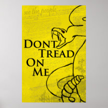 Don't Tread on Me Print