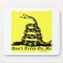 Don't Tread On Me Rattlesnake mousepads
