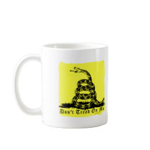 Don't Tread On Me Rattlesnake mugs