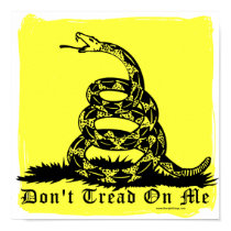 Don't Tread On Me Rattlesnake Poster posters