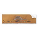 dont tread on me rectangle bumper stickers by SweetSouthernTs dont tread on me rectangle bumper stickers