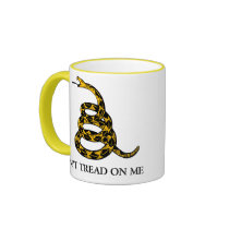 Don't Tread on Me Snake Mug