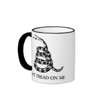 Don't Tread on Me Snake Mug