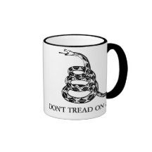 Don't Tread on Me Snake Mug