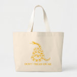 Don't Tread on Me Snake Tote Bag