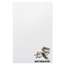 Dont Tread On Me Personalized Stationery