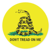 DON'T TREAD ON ME STICKER