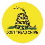 Dont Tread On Me stickers