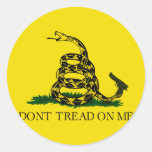 Don't tread on me! sticker