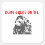 Don't tread on me sticker