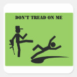 Don't tread on me sticker