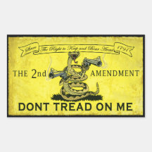 Dont Tread on Me Stickers