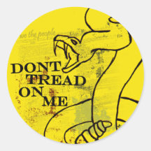 Don't Tread on Me Stickers