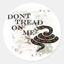 Dont Tread on Me Stickers