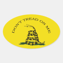 Don't Tread On Me Stickers