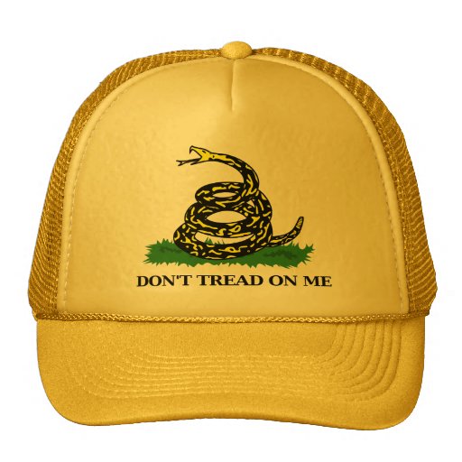 Don't Tread On Me Trucker Hat Zazzle