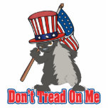 dont tread on me usa bad ass honey badger photo cutout