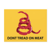 Dont Tread on Meat postcards