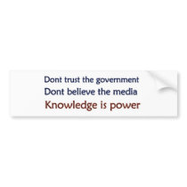 Dont Trust them Bumper Stickers
