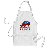 Don't Vote for R.I.N.O.s aprons