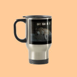 Don't Wake Me Up Wolf Travel Mug