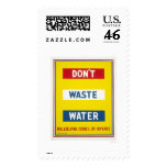 Don't Waste Water WPA Stamps