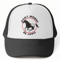 Don't Worry Be Appy Trucker Hats