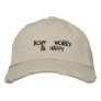 dont' worry be happy - Customized Baseball Cap