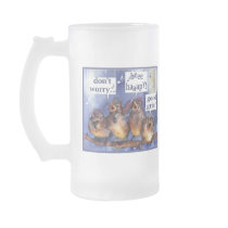 don't worry be happy humor mugs