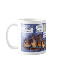don't worry be happy humor mugs