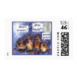 don't worry be happy humor postage
