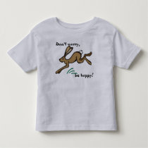 Don't worry, be hoppy! t-shirts by Annaart Don't worry, be hoppy! t-shirts