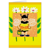 Don't worry, bee happy cards