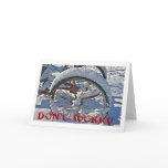 Don't Worry Christmas Card with Bike