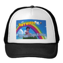 Don't Worry!  Everything's Gonna Be Alright Trucker Hat