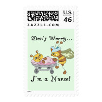 Don't Worry I'm a Nurse Tshirts and Gifts postage by nurse_doctor Don't Worry I'm a Nurse Tshirts and Gifts postage