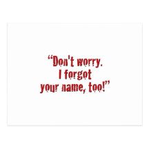 Don't worry... postcard
