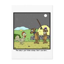 Don't you dare: Rooster Cartoon Post Cards
