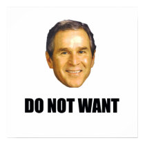 DontWantBush posters by wolfmama DontWantBush posters