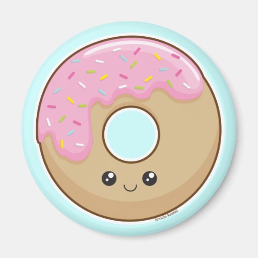 Donut 2 Inch Round Zazzle