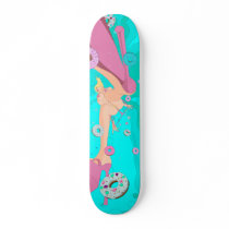 donut crazy custom skate board