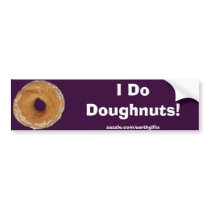 DONUT FUN Bumper Sticker