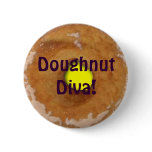 DONUT FUN Button - Pin Collection