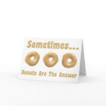 Donut Humor Greeting Cards