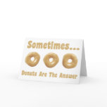 Donut Humor cards