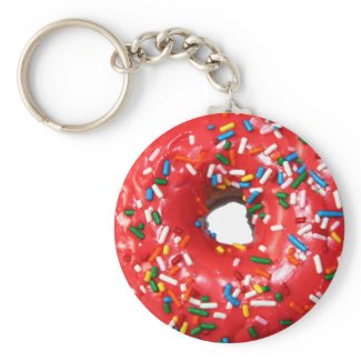 Donut Keychain keychain