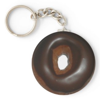 Donut keychain keychain